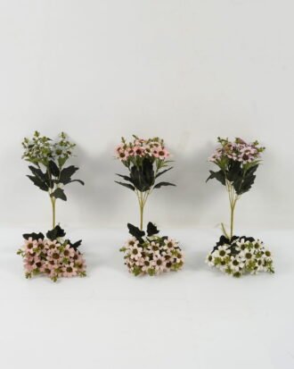 Artificial Flower 18*18*30cm Chrysanthemum *6 bush GS-64122003 Flowers Bush YeahFlower is one of Chinese leading OEM manufacturers and exporters , supplying the silk flowers, wholesale artificial trees