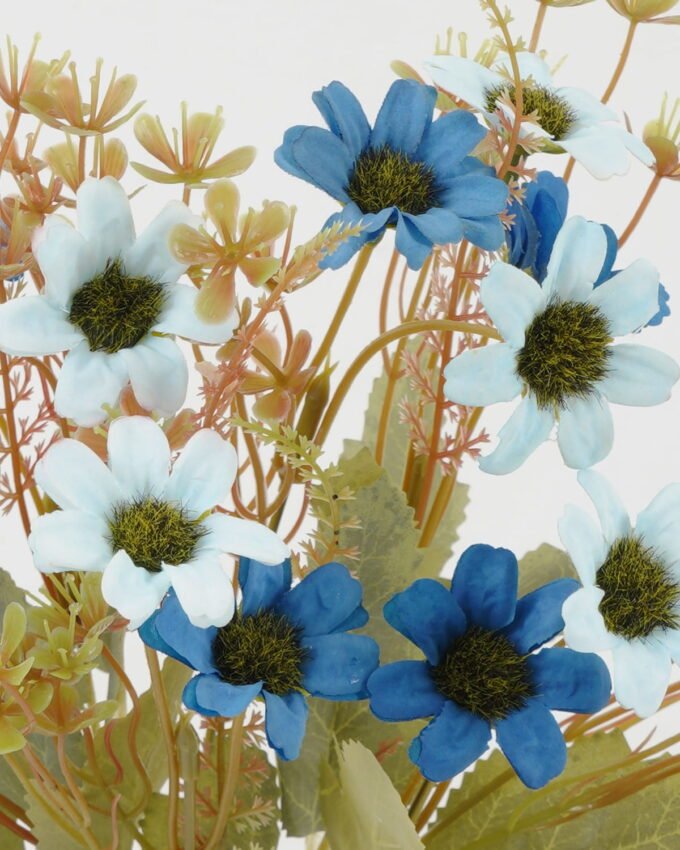 Artificial Flower 18*18*30cm Chrysanthemum *6 bush GS-64122009 Flowers Bush YeahFlower is one of Chinese leading OEM manufacturers and exporters , supplying the silk flowers, wholesale artificial trees