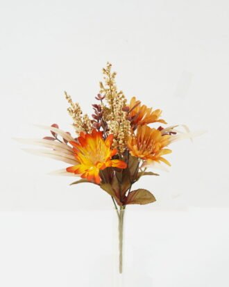 Artificial Flower 20*20*33cm Chrysanthemum bush GS-52822002-O1 Flowers Bush YeahFlower is one of Chinese leading OEM manufacturers and exporters , supplying the silk flowers, wholesale artificial trees