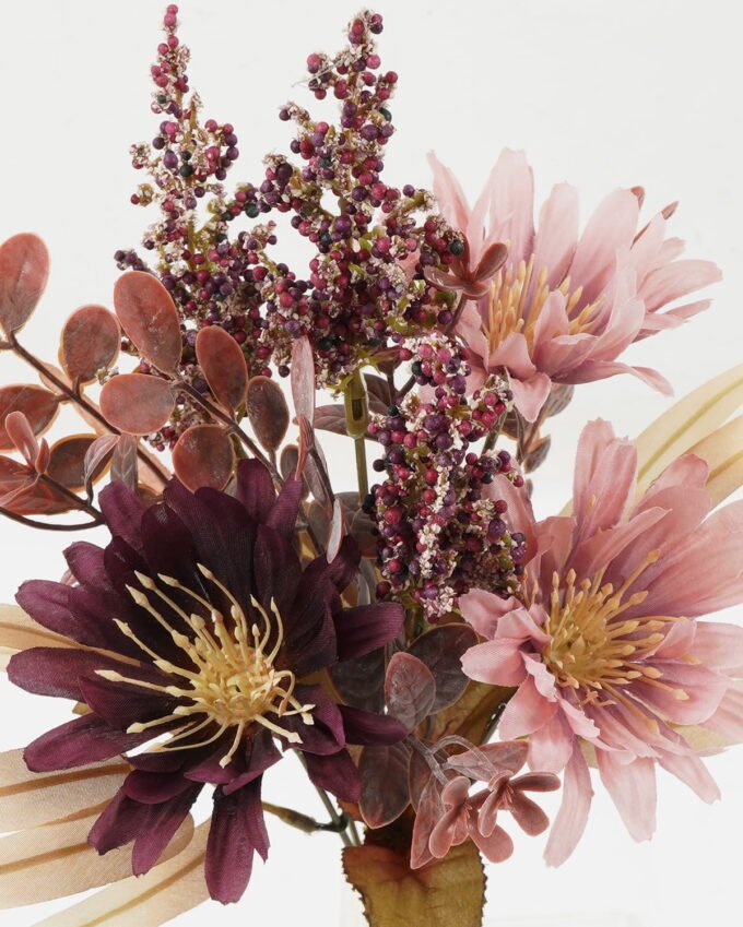 Artificial Flower 20*20*33cm Chrysanthemum bush GS-52822002-Z1 Flowers Bush YeahFlower is one of Chinese leading OEM manufacturers and exporters , supplying the silk flowers, wholesale artificial trees