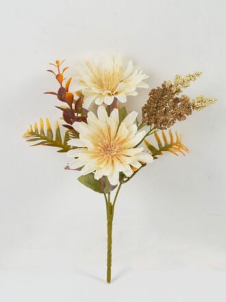 Artificial Flower 16*16*31cm Dahlia single stem GS-52822012 Flowers Bush 3,000+ sqm showroom with thousands of artificial flowers, plants & trees ready for global sourcing.