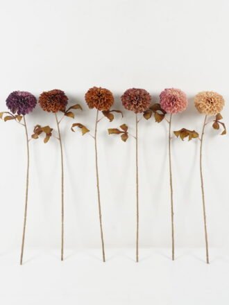 Artificial Flower 18*18*73cm Chrysanthemum single stem GS-14522008-K1 Single Flowers 3,000+ sqm showroom with thousands of artificial flowers, plants & trees ready for global sourcing.