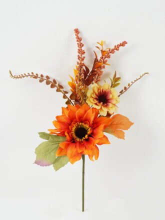 Artificial Flower 30*30*30cm Sunflower single stem GS-52822004 Flowers Bush 3,000+ sqm showroom with thousands of artificial flowers, plants & trees ready for global sourcing.