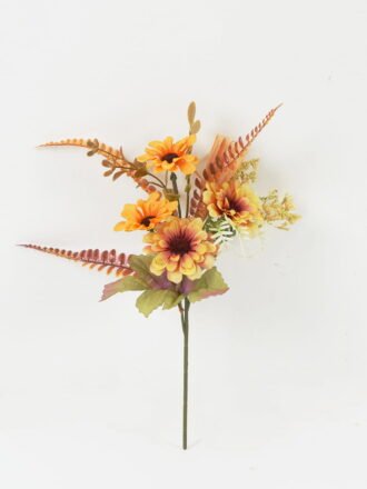 Artificial Flower 30*30*30cm Sunflower single stem GS-52822004 Flowers Bush 3,000+ sqm showroom with thousands of artificial flowers, plants & trees ready for global sourcing.