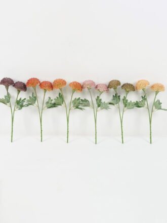 Artificial Flower 25*25*70cm Autumn rose *3 single stem GS-15422058-Z1 Single Flowers 3,000+ sqm showroom with thousands of artificial flowers, plants & trees ready for global sourcing.