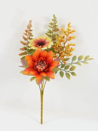 Artificial Flower 22*22*35cm Chrysanthemum single stem GS-52822005 Flowers Bush 3,000+ sqm showroom with thousands of artificial flowers, plants & trees ready for global sourcing.