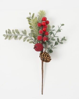 Artificial Flower 10*8*25CM Eucalyptus & pip berry branch GS-66222046 Christmas Item YeahFlower is one of Chinese leading OEM manufacturers and exporters , supplying the silk flowers, wholesale artificial trees