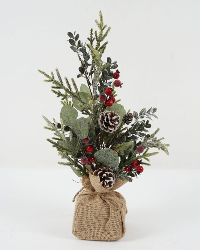 Artificial Flower 20*18*48CM Eucalyptus & pip berry bundle GS-66222043 Christmas Item YeahFlower is one of Chinese leading OEM manufacturers and exporters , supplying the silk flowers, wholesale artificial trees