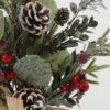 Artificial Flower 20*18*48CM Eucalyptus & pip berry bundle GS-66222043 Christmas Item YeahFlower is one of Chinese leading OEM manufacturers and exporters , supplying the silk flowers, wholesale artificial trees