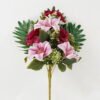 Artificial Flower 40*40*49 CM Fan-shaped Chinese rose bush*12 GS-67922005-P2 Flowers Bush YeahFlower is one of Chinese leading OEM manufacturers and exporters , supplying the silk flowers, wholesale artificial trees