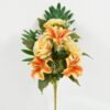 Artificial Flower 40*40*49 CM Fan-shaped Chinese rose bush*12 GS-67922005-W1 Flowers Bush YeahFlower is one of Chinese leading OEM manufacturers and exporters , supplying the silk flowers, wholesale artificial trees