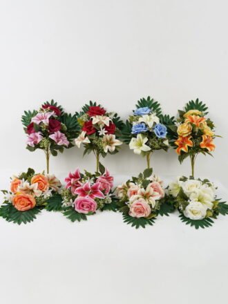 Artificial Flower  GS-67922003 Flowers Bush 3,000+ sqm showroom with thousands of artificial flowers, plants & trees ready for global sourcing.