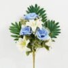 Artificial Flower Fan-shaped Chinese rose bush 12 GS-67922005_3 Artificial Flower 40*40*49 CM Fan-shaped Chinese rose bush*12 GS-67922005 Flowers Bush YeahFlower is one of Chinese leading OEM manufacturers and exporters , supplying the silk flowers, wholesale artificial trees