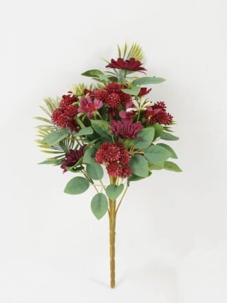 Artificial Flower 30*30*45CM Fan-shaped  Daisy bush*12 GS-67922020-Z1 Flowers Bush 3,000+ sqm showroom with thousands of artificial flowers, plants & trees ready for global sourcing.