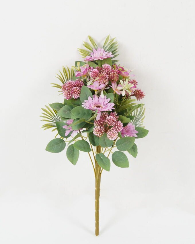 Artificial Flower 30*30*45CM Fan-shaped  Daisy bush*12 GS-67922020-R1 Flowers Bush YeahFlower is one of Chinese leading OEM manufacturers and exporters , supplying the silk flowers, wholesale artificial trees