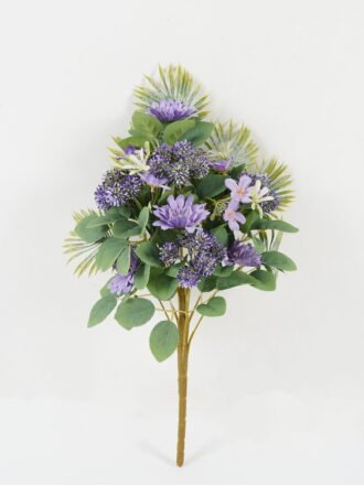 Artificial Flower 30*30*45CM Fan-shaped  Daisy bush*12 GS-67922020-R1 Flowers Bush 3,000+ sqm showroom with thousands of artificial flowers, plants & trees ready for global sourcing.