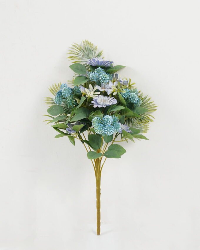 Artificial Flower 30*30*45CM Fan-shaped  Daisy bush*12 GS-67922020-Z1 Flowers Bush YeahFlower is one of Chinese leading OEM manufacturers and exporters , supplying the silk flowers, wholesale artificial trees