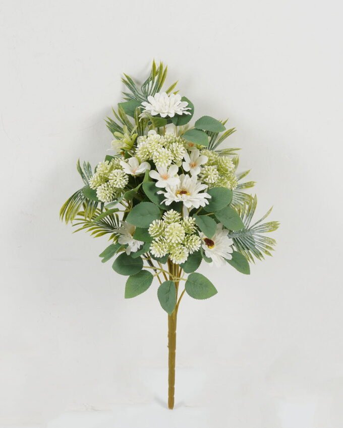 Artificial Flower 30*30*45CM Fan-shaped  Daisy bush*12 GS-67922020-Z1 Flowers Bush YeahFlower is one of Chinese leading OEM manufacturers and exporters , supplying the silk flowers, wholesale artificial trees