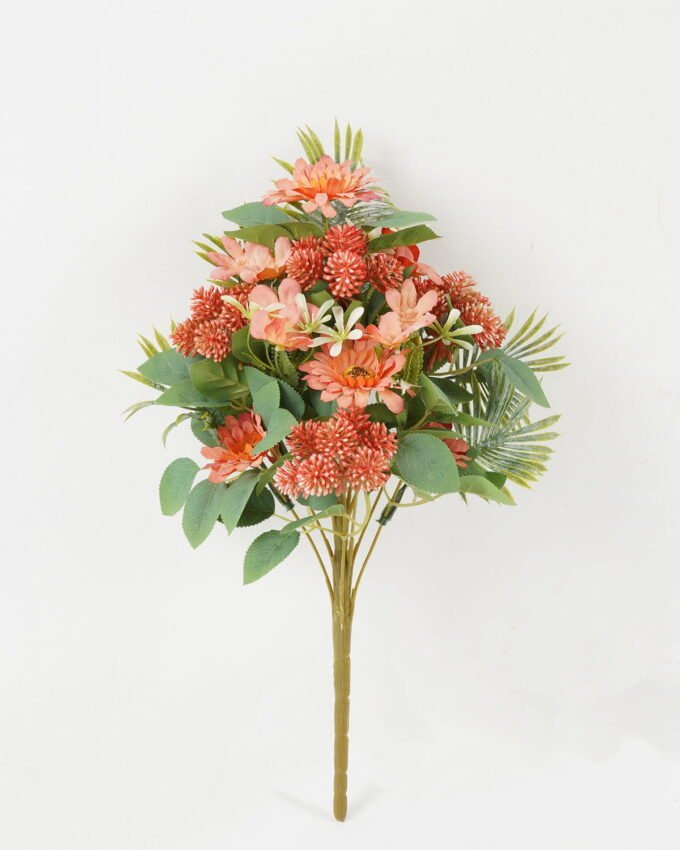 Artificial Flower 30*30*45CM Fan-shaped  Daisy bush*12 GS-67922020 Flowers Bush YeahFlower is one of Chinese leading OEM manufacturers and exporters , supplying the silk flowers, wholesale artificial trees
