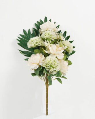 Artificial Flower 33*33*47 CM Fan-shaped Peonybush *12 GS-67922006-W1 Flowers Bush YeahFlower is one of Chinese leading OEM manufacturers and exporters , supplying the silk flowers, wholesale artificial trees