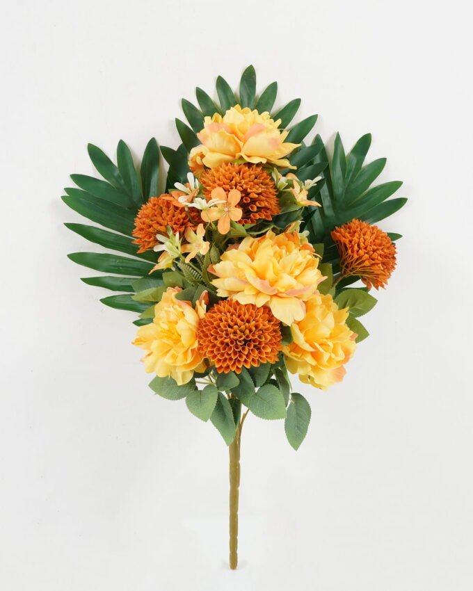 Artificial Flower 33*33*47 CM Fan-shaped Peonybush *12 GS-67922006-W1 Flowers Bush YeahFlower is one of Chinese leading OEM manufacturers and exporters , supplying the silk flowers, wholesale artificial trees