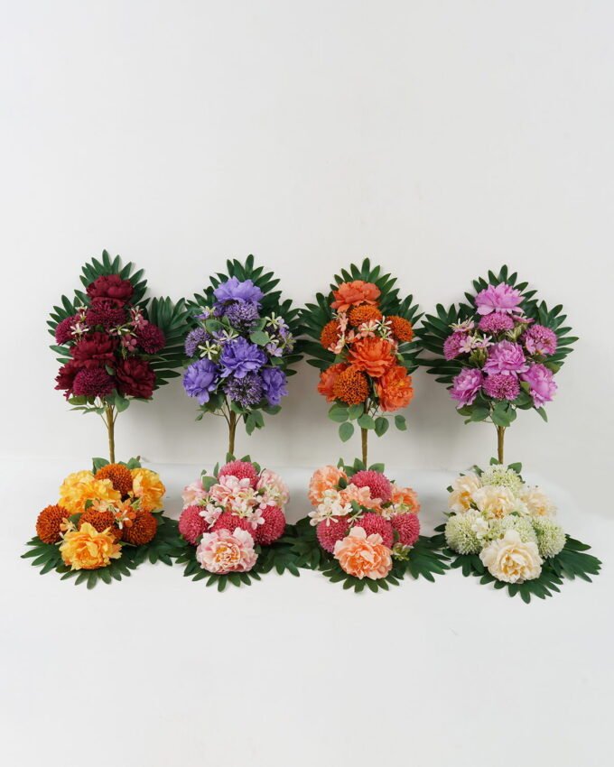 Artificial Flower 33*33*47 CM Fan-shaped Peonybush *12 GS-67922006 Flowers Bush YeahFlower is one of Chinese leading OEM manufacturers and exporters , supplying the silk flowers, wholesale artificial trees