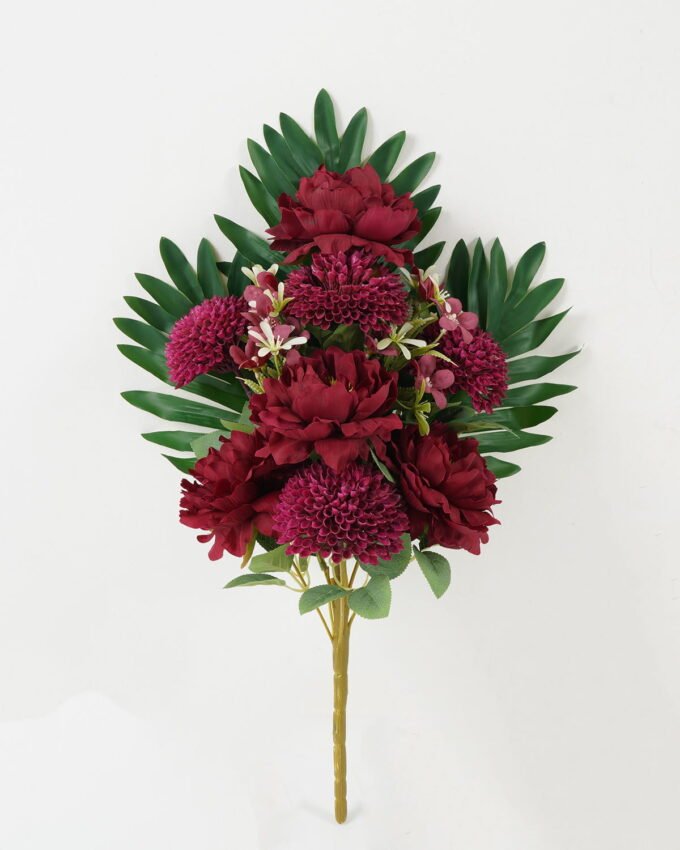 Artificial Flower 33*33*47 CM Fan-shaped Peonybush *12 GS-67922006 Flowers Bush YeahFlower is one of Chinese leading OEM manufacturers and exporters , supplying the silk flowers, wholesale artificial trees