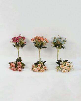 Artificial Flower 18*18*29cm Floral Tea Bud *10 bush GS-64122012 Flowers Bush YeahFlower is one of Chinese leading OEM manufacturers and exporters , supplying the silk flowers, wholesale artificial trees