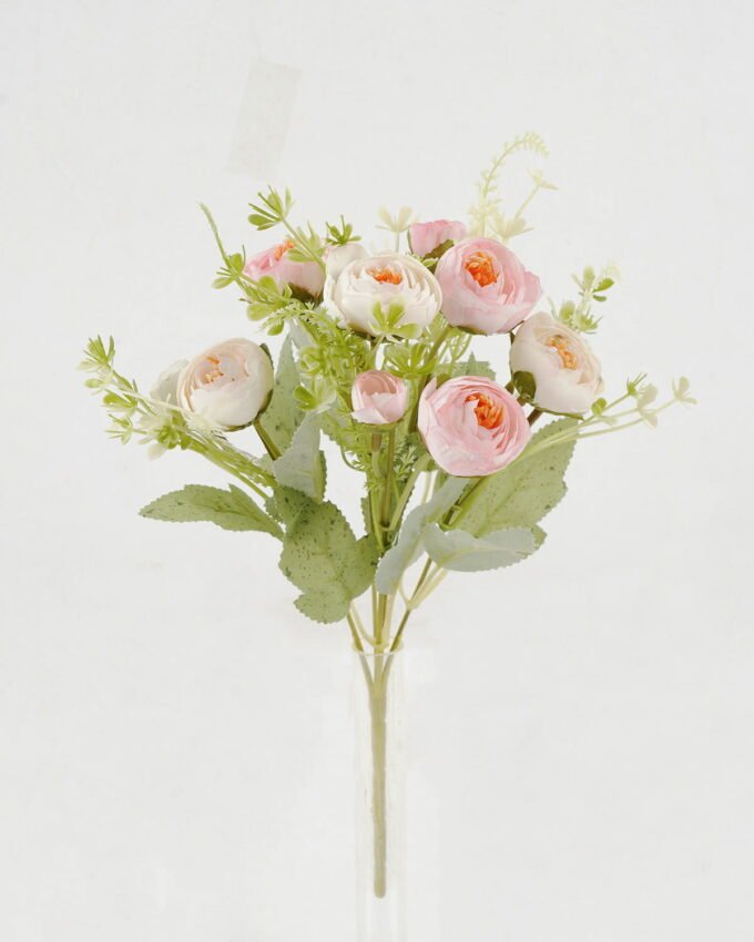 Artificial Flower 18*18*29cm Floral Tea Bud *5 bush GS-64122006-R2 Flowers Bush YeahFlower is one of Chinese leading OEM manufacturers and exporters , supplying the silk flowers, wholesale artificial trees