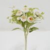 Artificial Flower 18*18*29cm Floral Tea Bud *5 bush GS-64122006-W1 Flowers Bush YeahFlower is one of Chinese leading OEM manufacturers and exporters , supplying the silk flowers, wholesale artificial trees