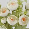 Artificial Flower 18*18*29cm Floral Tea Bud *5 bush GS-64122006-W1 Flowers Bush YeahFlower is one of Chinese leading OEM manufacturers and exporters , supplying the silk flowers, wholesale artificial trees