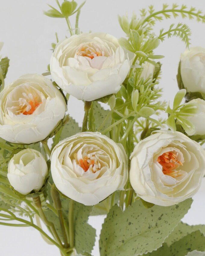 Artificial Flower 18*18*29cm Floral Tea Bud *5 bush GS-64122006-W1 Flowers Bush YeahFlower is one of Chinese leading OEM manufacturers and exporters , supplying the silk flowers, wholesale artificial trees