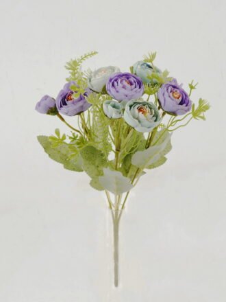 Artificial Flower 20*20*32cm Rose *6 bush GS-64122007 Flowers Bush 3,000+ sqm showroom with thousands of artificial flowers, plants & trees ready for global sourcing.