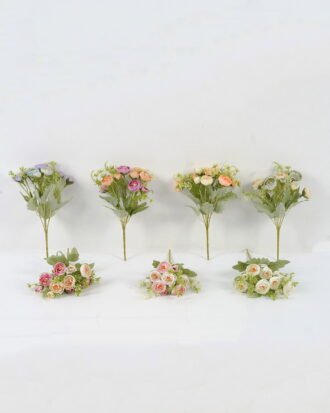 Artificial Flower 18*18*29cm Floral Tea Bud *5 bush GS-64122006 Flowers Bush YeahFlower is one of Chinese leading OEM manufacturers and exporters , supplying the silk flowers, wholesale artificial trees