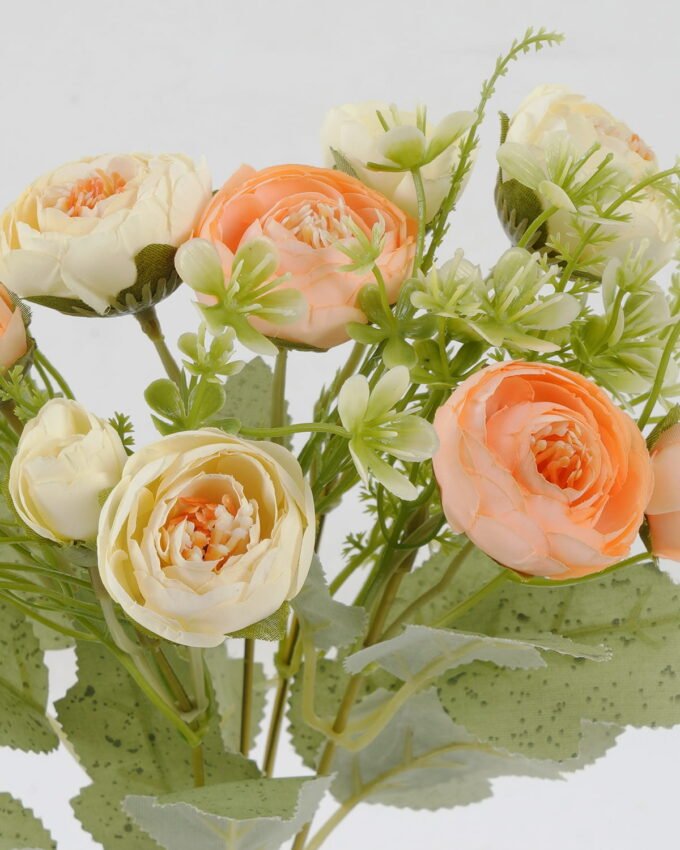 Artificial Flower 18*18*29cm Floral Tea Bud *5 bush GS-64122006 Flowers Bush YeahFlower is one of Chinese leading OEM manufacturers and exporters , supplying the silk flowers, wholesale artificial trees