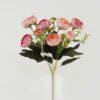 Artificial Flower 18*18*27cm Floral Tea Bud *5 bush GS-64122008-R1 Flowers Bush YeahFlower is one of Chinese leading OEM manufacturers and exporters , supplying the silk flowers, wholesale artificial trees