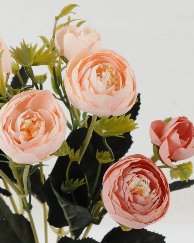 Artificial Flower 18*18*27cm Floral Tea Bud *5 bush GS-64122008 Flowers Bush YeahFlower is one of Chinese leading OEM manufacturers and exporters , supplying the silk flowers, wholesale artificial trees