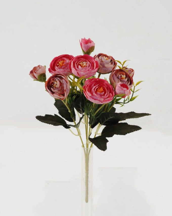 Artificial Flower 18*18*27cm Floral Tea Bud *5 bush GS-64122008 Flowers Bush YeahFlower is one of Chinese leading OEM manufacturers and exporters , supplying the silk flowers, wholesale artificial trees