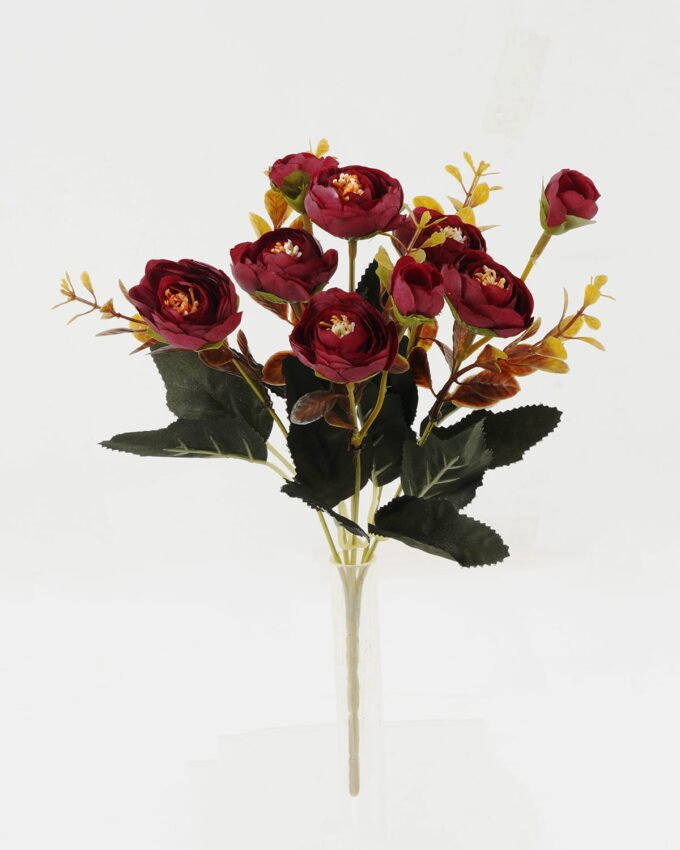 Artificial Flower 20*20*28cm Floral Tea Bud *6 bush GS-64122010-P1 Flowers Bush YeahFlower is one of Chinese leading OEM manufacturers and exporters , supplying the silk flowers, wholesale artificial trees