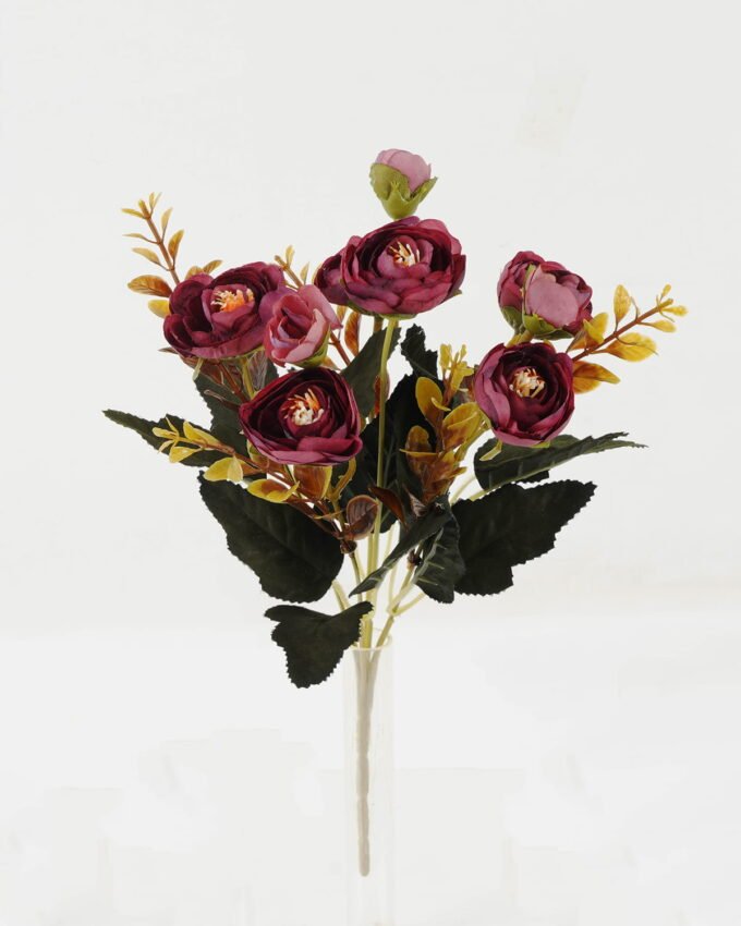 Artificial Flower 20*20*28cm Floral Tea Bud *6 bush GS-64122010-P1 Flowers Bush YeahFlower is one of Chinese leading OEM manufacturers and exporters , supplying the silk flowers, wholesale artificial trees