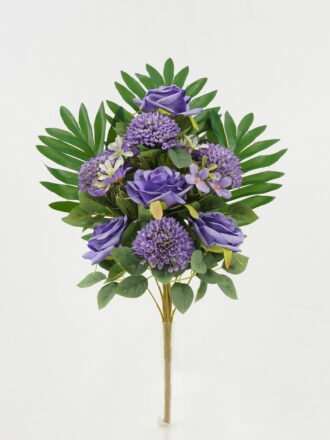 Artificial Flower 30*30*45CM Fan-shaped  Daisy bush*12 GS-67922020-Z1 Flowers Bush 3,000+ sqm showroom with thousands of artificial flowers, plants & trees ready for global sourcing.