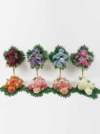 Artificial Flower  GS-67922002 Flowers Bush 3,000+ sqm showroom with thousands of artificial flowers, plants & trees ready for global sourcing.