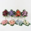 Artificial Flower  GS-67922002 Flowers Bush YeahFlower is one of Chinese leading OEM manufacturers and exporters , supplying the silk flowers, wholesale artificial trees