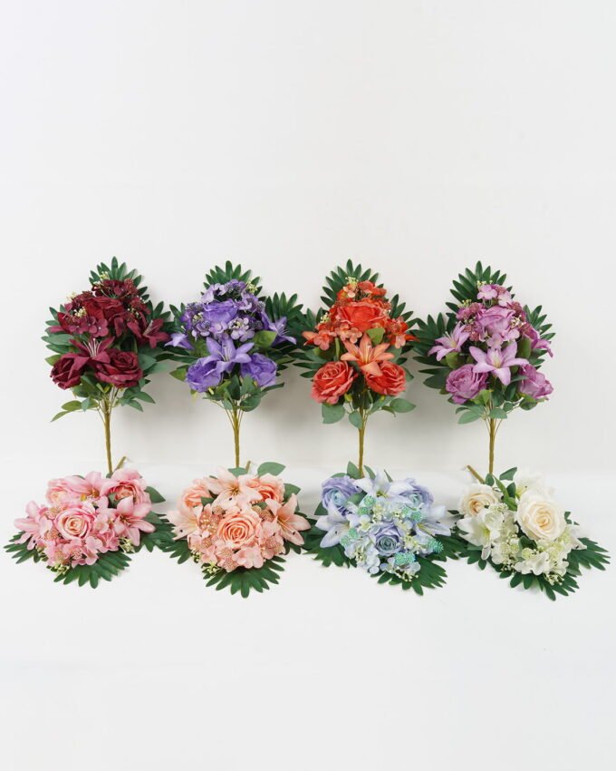 Artificial Flower  GS-67922002 Flowers Bush YeahFlower is one of Chinese leading OEM manufacturers and exporters , supplying the silk flowers, wholesale artificial trees