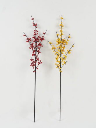 Artificial Flower 10*10*70cm Fruit *6 single stem GS-33522009 Single Flowers 3,000+ sqm showroom with thousands of artificial flowers, plants & trees ready for global sourcing.