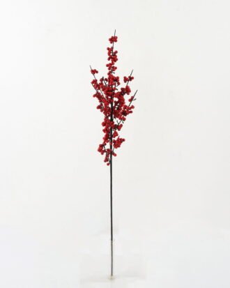 Artificial Flower 15*15*88cm Ilex pur-purea single stem GS-33522015 Single Flowers YeahFlower is one of Chinese leading OEM manufacturers and exporters , supplying the silk flowers, wholesale artificial trees