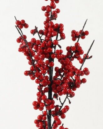 Artificial Flower 15*15*88cm Ilex pur-purea single stem GS-33522015 Single Flowers YeahFlower is one of Chinese leading OEM manufacturers and exporters , supplying the silk flowers, wholesale artificial trees
