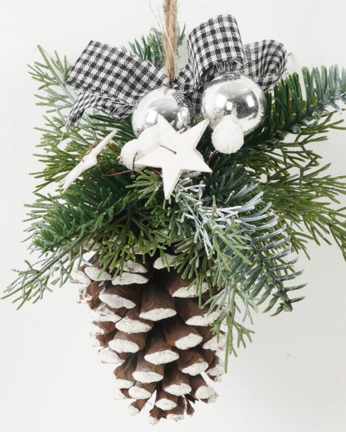 Artificial Flower 15*15*18CM Large pinecone ornament GS-66222061 Christmas Item YeahFlower is one of Chinese leading OEM manufacturers and exporters , supplying the silk flowers, wholesale artificial trees