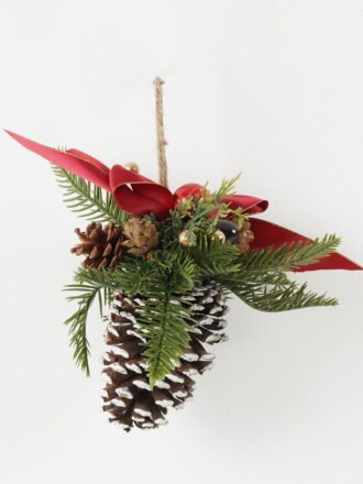 Artificial Flower 15*15*18CM Large pinecone ornament GS-66222061 Christmas Item 3,000+ sqm showroom with thousands of artificial flowers, plants & trees ready for global sourcing.