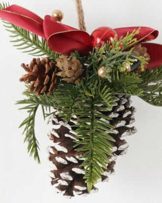 Artificial Flower 15*15*18CM Large pinecone ornament GS-66222062 Christmas Item YeahFlower is one of Chinese leading OEM manufacturers and exporters , supplying the silk flowers, wholesale artificial trees
